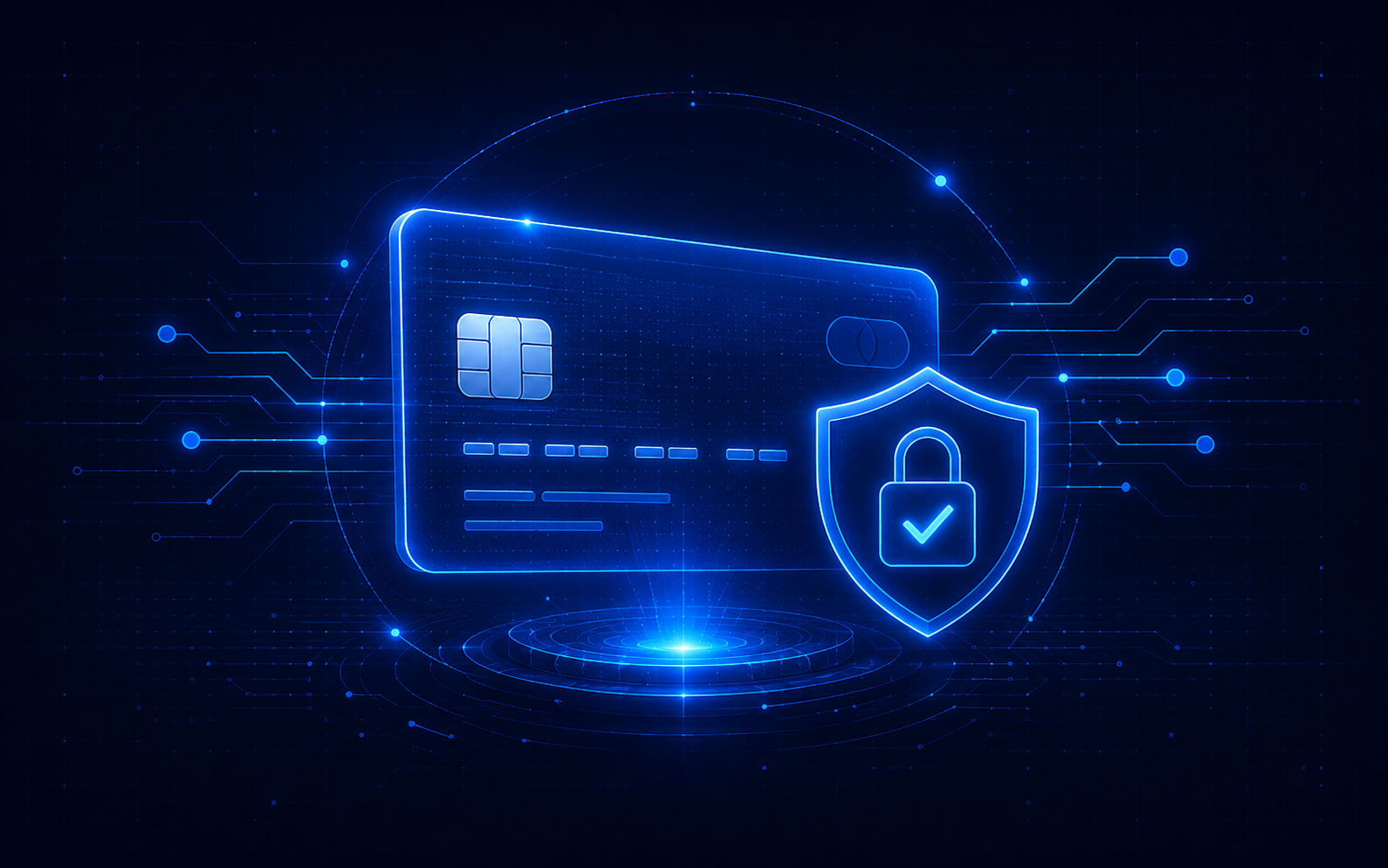 PCI DSS secure payment and banking data illustration